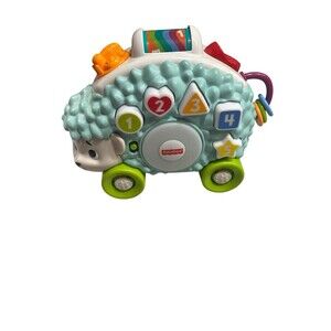 Linkimals Fisher-Price Baby Learning Toy Happy Shapes Hedgehog for Ages 9+ Month